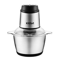 Измельчитель Kitfort КТ-3025, Black-Steel