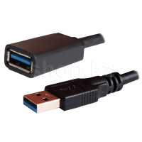 Кабель USB 3.0 Type A-A удлинительный iPower, 3m, OEM
