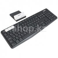 Клавиатура Logitech K375s + подставка для смартфона, Black, USB