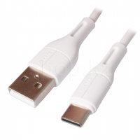 Кабель интерфейсный для USB Type-C Usams SJ-501, 1m, White