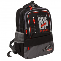 Школьный рюкзак BRAUBERG Stay strong 270670, Black-Grey