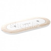 Orico WOC2-WD, White-Wood сымсыз зарядтағыш