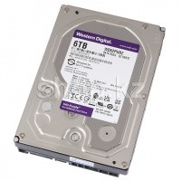 Жесткий диск HDD 6000 Gb Western Digital (WD62PURZ), 3.5", 128Mb, SATA III, Purple