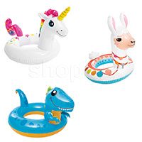 Круг надувной INTEX Deluxe Animal Ring 59221NP