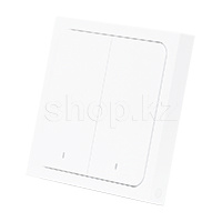 Выключатель настенный двухклавишный Яндекс YNDX-00535