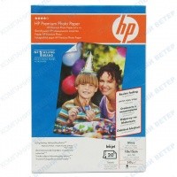 HP A6 (10х15), 20 парақ, жылтыр, қағазы