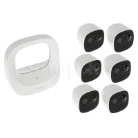 Imou Cell Pro Kit (1 Hub + 6 Cameras), White бейнебақылау камераларының жиынтығы