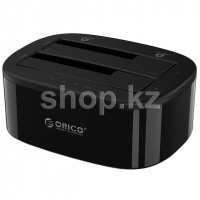 Док-станция 3.5"/2.5" Orico 6228US3-C, SATA, USB 3.0, Black