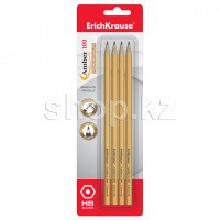Набор карандашей ErichKrause 45475 Amber 100 HB, 4 шт