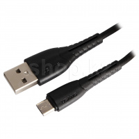 Кабель интерфейсный для Micro USB Usams US-SJ365, 1m, Black