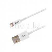 Кабель интерфейсный для Apple Lightning OLMIO, 2m, White