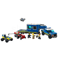 Lego, City конструкторы: Полицияның мобильді командалық трейлері