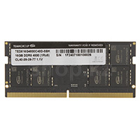 SO-DIMM 16GB DDR5 PC38400/4800Mhz Team Group ELITE, BOX (TED516G4800C40D-S01)