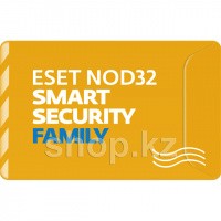 Антивирус ESET NOD32 Smart Security Family, 12 мес., 5 устройств, Электронный ключ