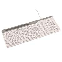 Клавиатура A4Tech Fstyler FK25, White, USB