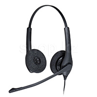 Jabra Biz 1500 Duo, USB, Black гарнитурасы