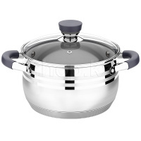 Кастрюля Lara Mercury LR02-470, 16 см, 2.1 л, с крышкой