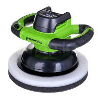 Полировальная машина Greenworks G24BU10, без аккумулятора и ЗУ