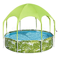 Бассейн каркасный детский Bestway Steel Pro Splash-in-Shade 56432