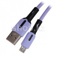 Кабель интерфейсный для Micro USB Usams SJ-432, 1m, Violet