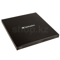 ᐈ Оптический привод USB DVD+R/RW&CDRW Verbatim Slimline 43886, Black ...