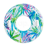Круг надувной INTEX Lush Tropical 58263NP, диаметр 97 см