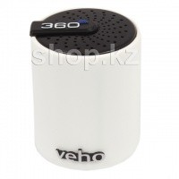 Колонка портативная Veho 360 M3, White