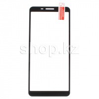 Защитное стекло для Samsung (A013) Galaxy A01 Core, BoraSCO Full Cover+Full Glue черная рамка