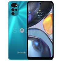 Смартфон motorola moto g22, 128 GB, Iceberg Blue (PAU20013TN)