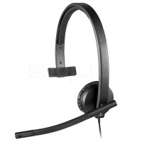 Гарнитура Logitech H570e Mono, Black