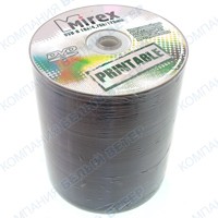 Матрица DVD-R Mirex 4.7Gb, 16x, 100 pcs, Cake, Printable (209799)