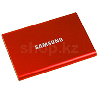 Внешний SSD накопитель 1 TB, Samsung T7, Red
