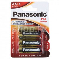 Panasonic AA LR6PPG/4BP, 1.5V 4 дана, батареясы