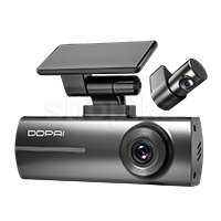 Видеорегистратор автомобильный DDPai Dash Cam N1 Dual, Black