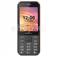 TeXet TM-302, Black-Orange ұялы телефоны