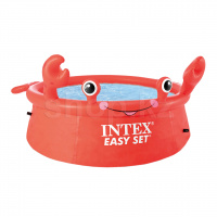 Бассейн надувной детский INTEX Crab Easy Set