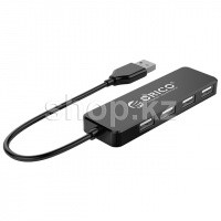 USB HUB 4-port USB 2.0 Orico FL01, Black