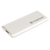 Внешний SSD накопитель 250 GB, Transcend ESD260C, Silver