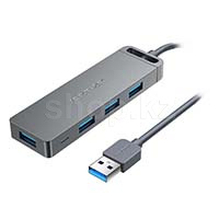 USB HUB 4-port USB 3.0 Vention CHLBD-SCB, Black, OEM