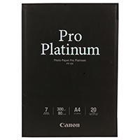 Бумага Canon Pro Platinum PT-101 A4, 300г/м2, 20 листов, гладкая глянцевая