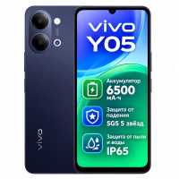 Смартфон vivo Y05, 4 GB, 128 GB, Black (V2556)