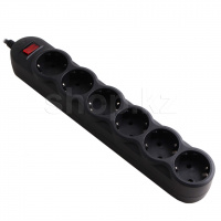 Sven SF-06L, 6 розетка, 1,8м, Black желілік сүзгісі