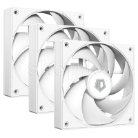 ID-Cooling AF-125-W TRIO, 12cm, White корпусына арналған желдеткіш жиынтығы