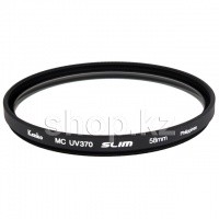 Фильтр для объектива Kenko Smart Filter MC UV370 Slim 58mm, ультрафиолетовый