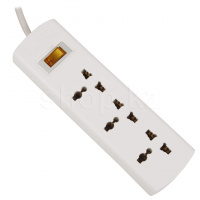 Сетевой фильтр Huntkey SZM304, 3 розетки, 1.5м, White