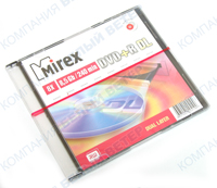 Матрица DVD+R DL Mirex 8.5Gb, 8x, 1 pcs, Slim