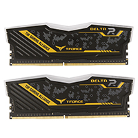 DDR-4 DIMM 16 GB 3600 MHz Team Group T-Force Delta TUF Gaming RGB, 2x 8 GB Kit, BOX (TF9D416G3600HC18JDC01)