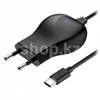 OLMIO Travel USB Type-C, Black зарядтау құрылғысы