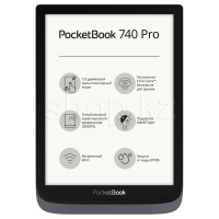 Электронная книга PocketBook 740 Pro, Metallic Grey