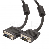 VGA 15M/15M, экрандалған, Cablexpert CC-PPVGA-10M-B, 3m, OEM кәбілі